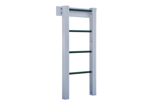 Tower Mounting Ladder to Swing Beams