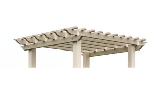 Tower Accessories- Pergola Roof 4' x 4', 5' x 5', and 5' x 9'