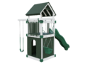 white and green basecamp 55 clubhouse vinyl playset back right view